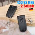 433,92 MHz Garagentoröffner Garagentor Handsender für Hörmann Ecostar RSE2 RSC2