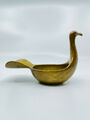 Art Deco Ash Tray Aschenbecher Ente A. G. Bunge Messing Brass Pipe Pfeife .