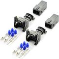 2x Reparatursatz Stecker Set Einspritzdüse Einspritzventil passend für Bosch EV1