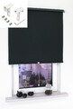 Verdunkelungsrollo Verdunklungsrollo klemmfix Plissee Rollo Fenster Springrollo