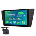 CAM+Android 13 Autoradio 8Core 6+64 9"GPS Navi WiFi CarPlay DAB+ DSP für BMW E90