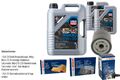 BOSCH Inspektionspake 7 L LIQUI MOLY Top Tec 4600 5W-30 für Chrysler Voyager IV