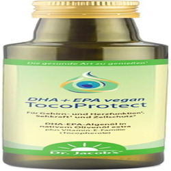 Dr. Jacob'S DHA + EPA Vegan Tocoprotect I 250 Ml Flasche I 50 Portionen