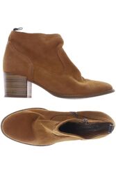 Tamaris Stiefelette Damen Ankle Boots Booties Gr. EU 39 Leder Beige #ejyh8elmomox fashion - Your Style, Second Hand