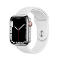 Apple Watch Series 7 Edelstahl 41mm - GPS + Cellular - Silber - Sehr gut