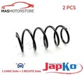 SCHRAUBENFEDER FAHRWERKSFEDER VORNE JAPKO ZCJ3799A 2PCS V NEU OE QUALITÄT