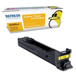  Toner Refresh Patronen gelb A0DK252/A0DK232 kompatibel mit Konica Minolta