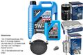 BOSCH Inspektionspaket 6L Liqui Moly Longtime High Tech 5W-30 für VW Audi Golf