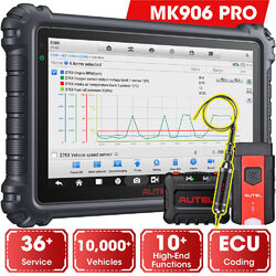 2024 Autel MaxiSys MK906 Pro KFZ OBD2 Diagnosegerät Alle System ECU K-ey Coding 