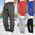 Herren Freizeithose Stoffhose Jogginghose Sporthose Streetwear Tasche Sweatpants