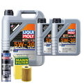 Motoröl 5W30 LIQUI MOLY Leichtlauf Special Tec Ll 7L +MANN Ölfilter +Spülung