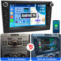 4+64G Android 13 Für Opel Astra H Corsa C D Meriva Zafira A B Autoradio GPS WIFI