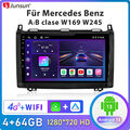 Carplay Autoradio Für Mercedes-Benz A/B Klasse/Vito W169 W639 W245 GPS Navi DAB+