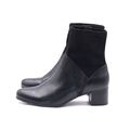 CAPRICE Damen Stiefeletten EUR 41 UK 7,5 G Schwarz Echt Leder NEU (M2531941)