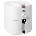 4.0L 1500W Uten Fritteusen Pommes Heißluftfritteuse Friteuse air fryer  Weiß