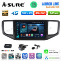 DAB+ 4+64G Android 13 Autoradio Carplay FM AM Navi SWC Kam Für VW Amarok 2016-21