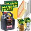 MANN INSPEKTIONSPAKET+5L MOTUL 5W-30 MOTORÖL passend für OPEL CORSA E 1.3 CDTI