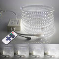 220V LED Stripe Streifen Band Leiste 2835 SMD Dimmbar Lichterkette Lichtschlauch