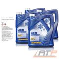 MANNOL 4x 5 L LITER ANTIFREEZE AG11 LONGTERM KÜHLERFROSTSCHUTZMITTEL BLAU