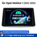 DAB+ CarPlay Autoradio Android 12 RDS Navi BT GPS 32GB Für Opel Mokka 2012-2016