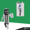 12 x Energizer Ultimate Lithium 9V Block E-Block 6FR22 Batterie - Rauchmelder