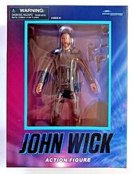 Diamant Select Toys John Wick Actionfigur ca.18 cm Schwarz mit Accessoires -NEU 