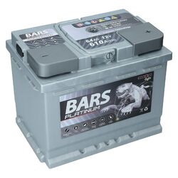 BARS PLATINUM Starterbatterie 12V 64 Ah 610A ersetzt 52Ah 54Ah 55Ah 60Ah 62Ah