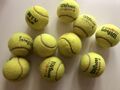 10 gebrauchte Tennisbälle Bälle Markenmix Training Kinder Hunde Spielzeug Halle