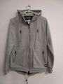 Jack & Jones Sweatshirtjacke Jacke Taschen Kapuze grau Gr.S(B117-32)