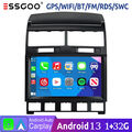 Autoradio Android 13 9" Carplay Für VW TOUAREG 2003-2010 1+32G GPS Navi WIFI RDS