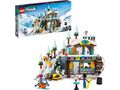 LEGO Friends 41756 Skipiste und Café Bausatz, Mehrfarbig