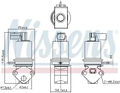 AGR-Ventil AGR 98179 NISSENS für SEAT SKODA VW AUDI