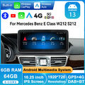 CarPlay Android Auto Für Mercedes Benz E-Klasse W212 Autoradio GPS Navi SWC DAB+