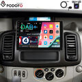 DAB+ Android 13 Autoradio GPS Navi BT Für Opel Vivaro A Renault Trafic 2010-2014