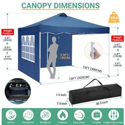 Pavillon 3x3 Meter Faltpavillon Gartenzelt Markise Festzelt PopUp Wasserdicht UV