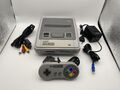 Snes Super Nintendo Spielkonsole - Grau