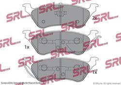 Bremsbelagsatz Scheibenbremse System Kelsey Hayes für Chrysler Dodge Jeep 01-08