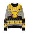 Pokémon Weihnachtspullover Pikachu Face Christmas Sweater Strickpullover