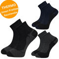 5-20 Paar THERMO Kurzsocken Sneaker Wintersocken Thermosocken Mittelhohe Socken