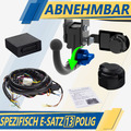 Anhängerkupplung abn.+ES 13p spez für Skoda Octavia 2 II 1Z / 3T 5-Tür 04-13