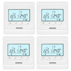 Digital WiFi Thermostat Raumthermostat Fußbodenheizung /Warmwasserbereitung LED