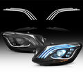 VLAND LED Scheinwerfer für Mercedez Benz S-Class 2014-2017 W/Animation Blue DRL