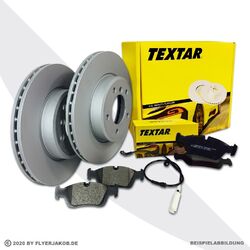 Textar Bremsscheiben Beläge Wk hinten für BMW X5 X6