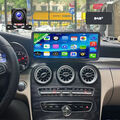 DAB 12.3" Android Autoradio Für Mercedes C klasse GLC W205 X253 carplay GPS 128G