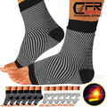 Paar Kompressionsstrümpfe Socken Knöchelbandage Fussbandage Sprunggelenk Bandage