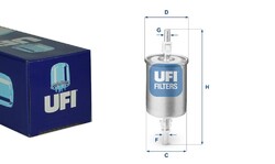 UFI Kraftstofffilter für OPEL ASTRA G COMBO/Kombi COMBO CORSA B C MERIVA