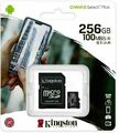 Kingston 256GB Speicherkarte microSD Karte U3 für Samsung Galaxy S20+ S20 Ultra