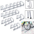 2-6 Fach Fahrradständer MTB Fahrrad Ständer Fahrradhalter Räder Aufstellständer