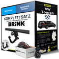 Für VW Touran Typ 1T1,1T2,1T3 Anhängerkupplung abnehmbar +eSatz 7pol 06-10 Kit