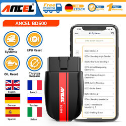 Profi KFZ Bluetooth OBD2 Diagnosegerät Alle System ABS EPB ANCEL BD500 für VAG